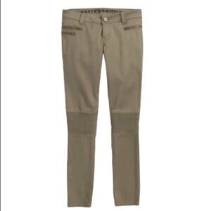 Harley Davidson Moto khaki skinny jeans size 12 tall New without tags